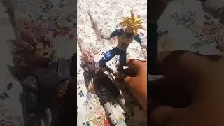 Goku Black vs Goku & Trunks part 1