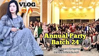 Class party|singing|dance|qawali| MBBS B’24,FMUF/PMC. #vlog #vlogger #qawwali #youtuber #doctors