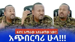 ጠሚ አብይ ምነው ከሰሞኑ ምርር አሉ?