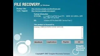 Seagate File Recovery LifeTime Activation