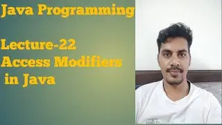Java 22 | Access Modifiers | Public | Protected | Private | Default