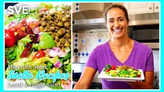 Healthy & Fresh Lentil Salad Recipe - Svelte Recipes