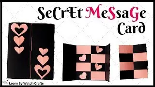Make Awesome Secret Message Card at Home | Learn By Watch