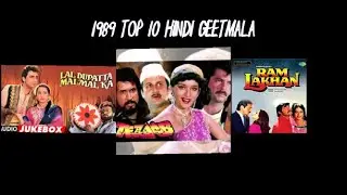 The 1989 Binaca Geetmala TOP 10 Revealed: What Were the Most Popular Bollywood Songs of the 90s?