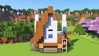 Part 1  Minecraft Crimson Cottage 🏠