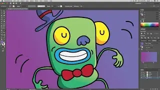 Tutorial Basico de Adobe Illustrator - Trazando un Monigote