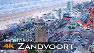 HAARLEM ZANDVOORT 🇳🇱 Drone 4K | City of the Formula 1 Grand Prix GP Holland