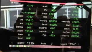 Racecapture Pro Megasquirt CANbus Demo