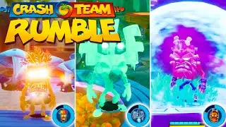 Crash Team Rumble - All allies (30 Relics) All Maps