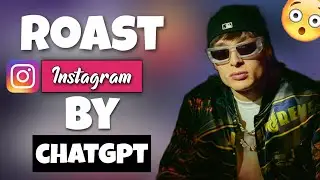 How To Ask Chatgpt To Roast your Instagram Account #Roast #instagram