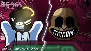 Gamblecore | Buckleshot Roulette Parody - Serby Animations