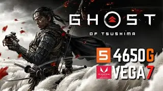 GHOST OF TSUSHIMA | No Graphic Card | VEGA 7 RYZEN 5 4650G\4600G 16Gb Ram