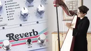 Empress Effects Reverb Pedal Demo on Harp