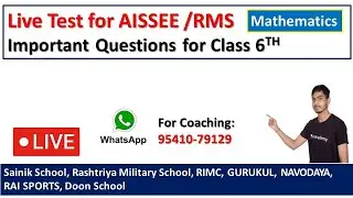 AISSEE ALL INDIA SAINIK SCHOOL ENTRANCE EXAM-2021-22 SAMPLE QUESTION PAPER-007 Part 2