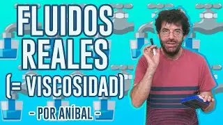 FLUIDOS (parte 1: FLUIDOS REALES = VISCOSIDAD) | Biofísica CBC | Física En Segundos (por Aníbal)