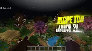 Cara Mengubah Tampilan Mcpe Menjadi Java || Java Ui Mcpe 1.19 Mediafire || Minecraft Bedrock