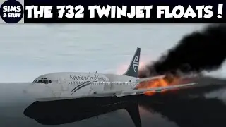 X-Plane 11 - MP Flight -  Auckland To Christchurch - Boeing 732 Twinjet - Twitch