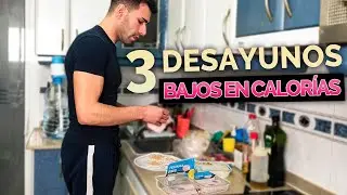 3 DESAYUNOS BAJOS EN CALORÍAS 🍞 ¡COMPRAMOS LOS ALIMENTOS y LOS PREPARAMOS!
