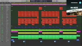 Logic Pro X Template Una Noche (Reggaeton) #logicproxtemplate #logicprox #logicpro