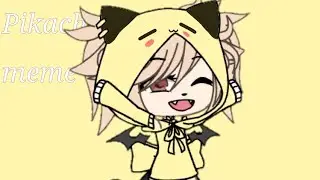 Pikachu meme gacha life