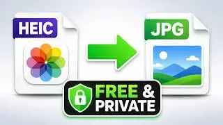 How to Convert HEIC to JPG in Bulk (Free & 100% Private)