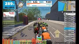 Quarantraining - Watt-land Yard investigates London's Box Hill - live Zwift racing