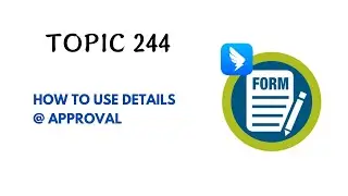 DINGTALK TOPIC 244 : HOW TO USE DETAILS @ APPROVAL