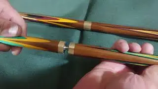 Новые бильярдные кии под торговой маркой SENSEI. Мастер Виталий Калиман.