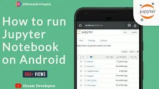 How to Run Jupyter Notebook on Android || Python IDE on Android Device.