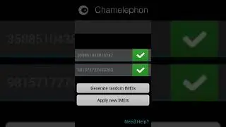Смена IMEI в CHAMELEPHON
