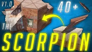 THE SCORPION | COMPACT DOUBLE BUNKER BASE | v1.0 | Base Building 2020 | Rust