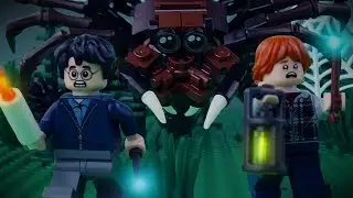 LEGO Harry Potter STOP MOTION LEGO Halloween: Aragog's Lair | LEGO Harry Potter | By Billy Bricks