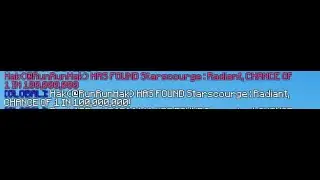 Getting Starscourge: Radiant in Sol's RNG (1/100m)