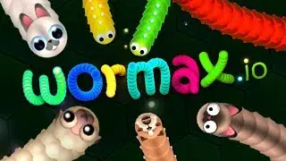 играю с другом Жекой в wormax.io