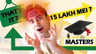 Masters in Germany in 15,00,000 Rs | Total Cost of doing Masters in Germany
