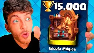 FINALMENTE CHEGAMOS EM 15.000 TROFEUS NO CLASH ROYALE!