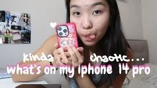 whats on my iphone 14 pro- kinda chaotic aesthetic :) #iphone14pro #whatsonmyiphone14pro