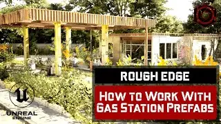 Unreal Engine 5 | How to Work With The Modular Photoscanned Gas Station's Prefabs