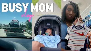Busy Mom Vlog| Trying To Be Productive and This Happened + Being Spontaneous