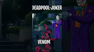Deadpool, Joker y Venom en GTA V 