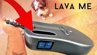 Acoustic Guitar with touch screen and built in effects! 😱