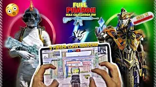 Full PHAROH Max YouTuber Challenge me😱 | M416 1V1 TDM | Thanos gaming world