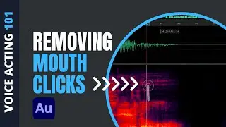 Removing Mouth Clicks from Voice-Over using Adobe Audition