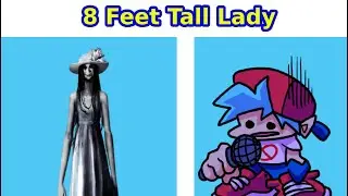 Friday Night Funkin' VS Yokai GF | Japan Creepypasta: Eight Feet Tall Lady & Red Room (FNF Mod)