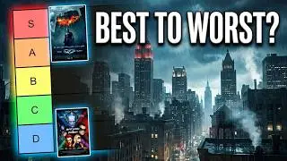I Ranked All The Batman Movies - What was The Best/Worst? #batman #tiermaker #reaction