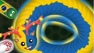 Wormate.io Fastest Way To Get Big Tiny Worm Immortal Giant Worm Wormateio Best Trolling/Trolling