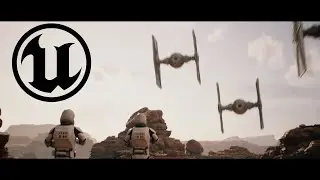 #UnrealEngine5 Beta _Star Wars Trooper Short Film_RTX3060