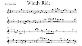 Windy Ride / Sonny Stitt /Solo Transcription
