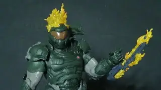 Doom Slayer Ember Skin McFarlane Toys Doom Eternal Action Figure Review