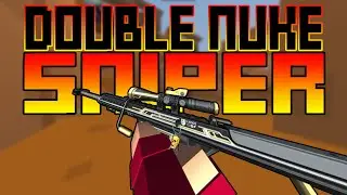 Krunker SNIPER DOUBLE NUKE (57-0) Krunker.io Gameplay. Double Nuke